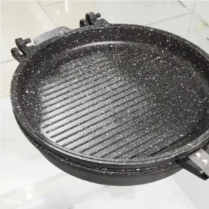 تابه رژیمی گرد هوم لوکس چدن سایز 28 با روکش گرانیت